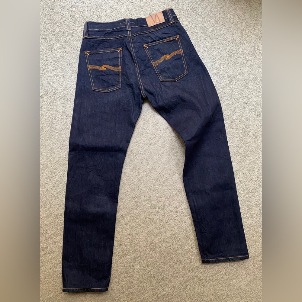 Nudie Jeans Steady Eddie Dry Compact 31x30 Organic Denim